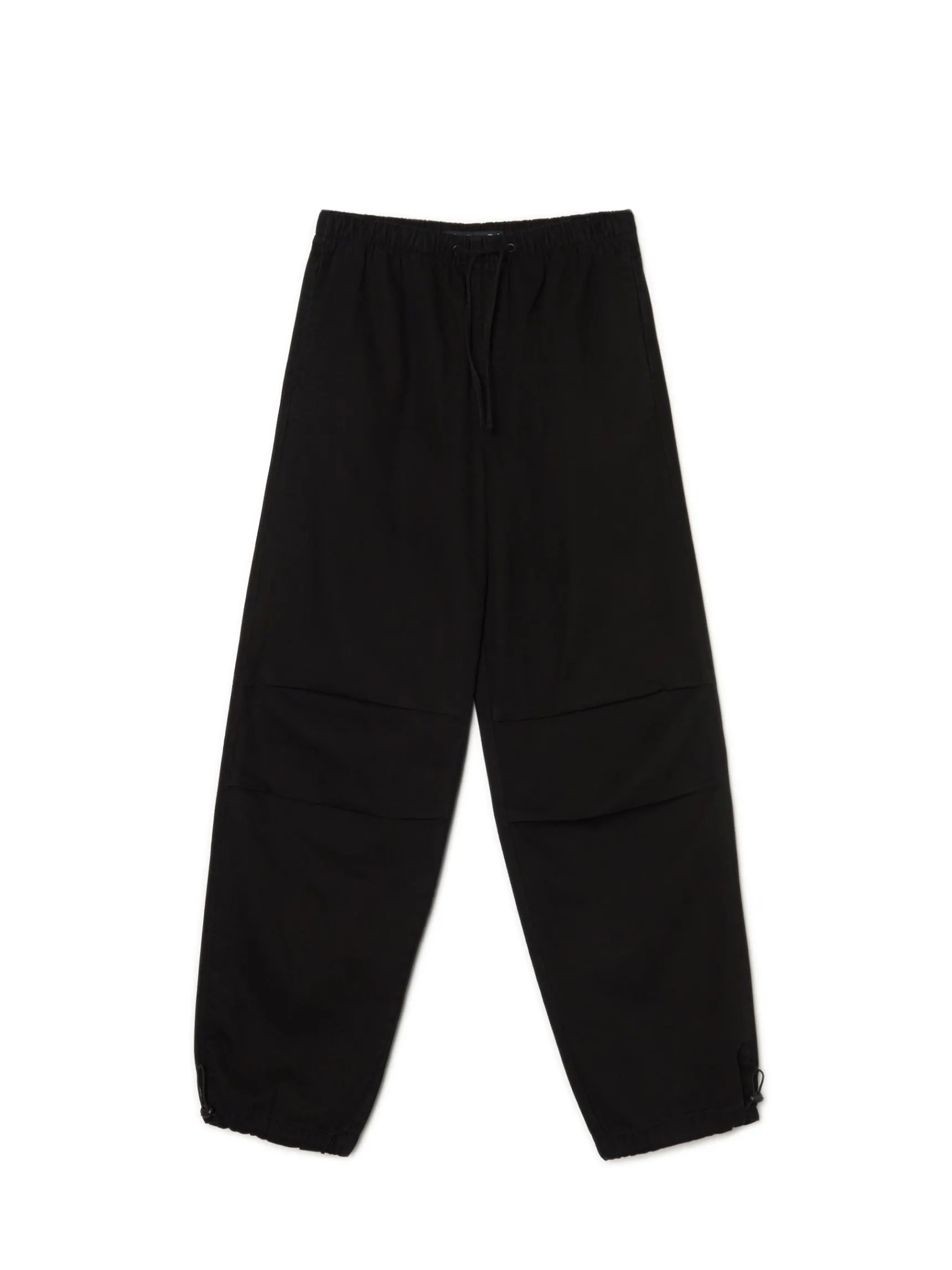 Online Cropp Czarne jeansy parachute czarny
