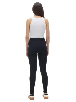 Outlet Cropp Czarne jeansy push up TALL czarny