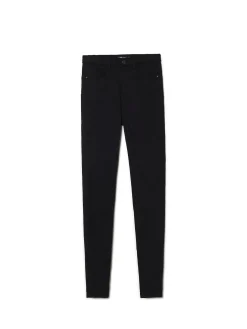 Outlet Cropp Czarne jeansy push up TALL czarny