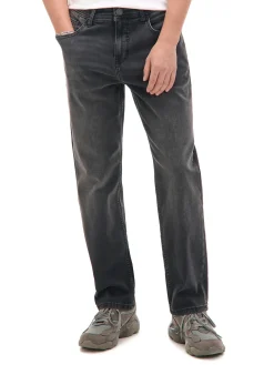 Clearance Cropp Czarne jeansy regular szary