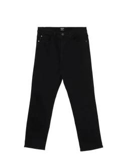 Fashion Cropp Czarne jeansy regular czarny