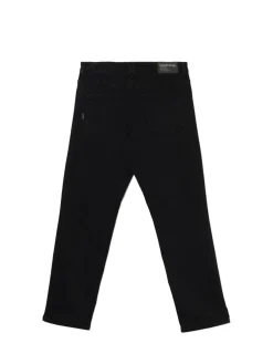 Fashion Cropp Czarne jeansy regular czarny