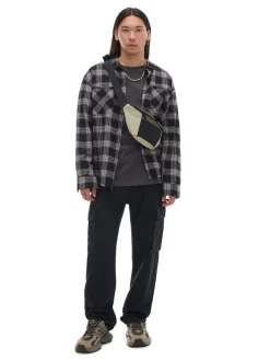 Best Cropp Czarne jeansy relaxed czarny