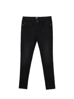 Fashion Cropp Czarne jeansy skinny czarny