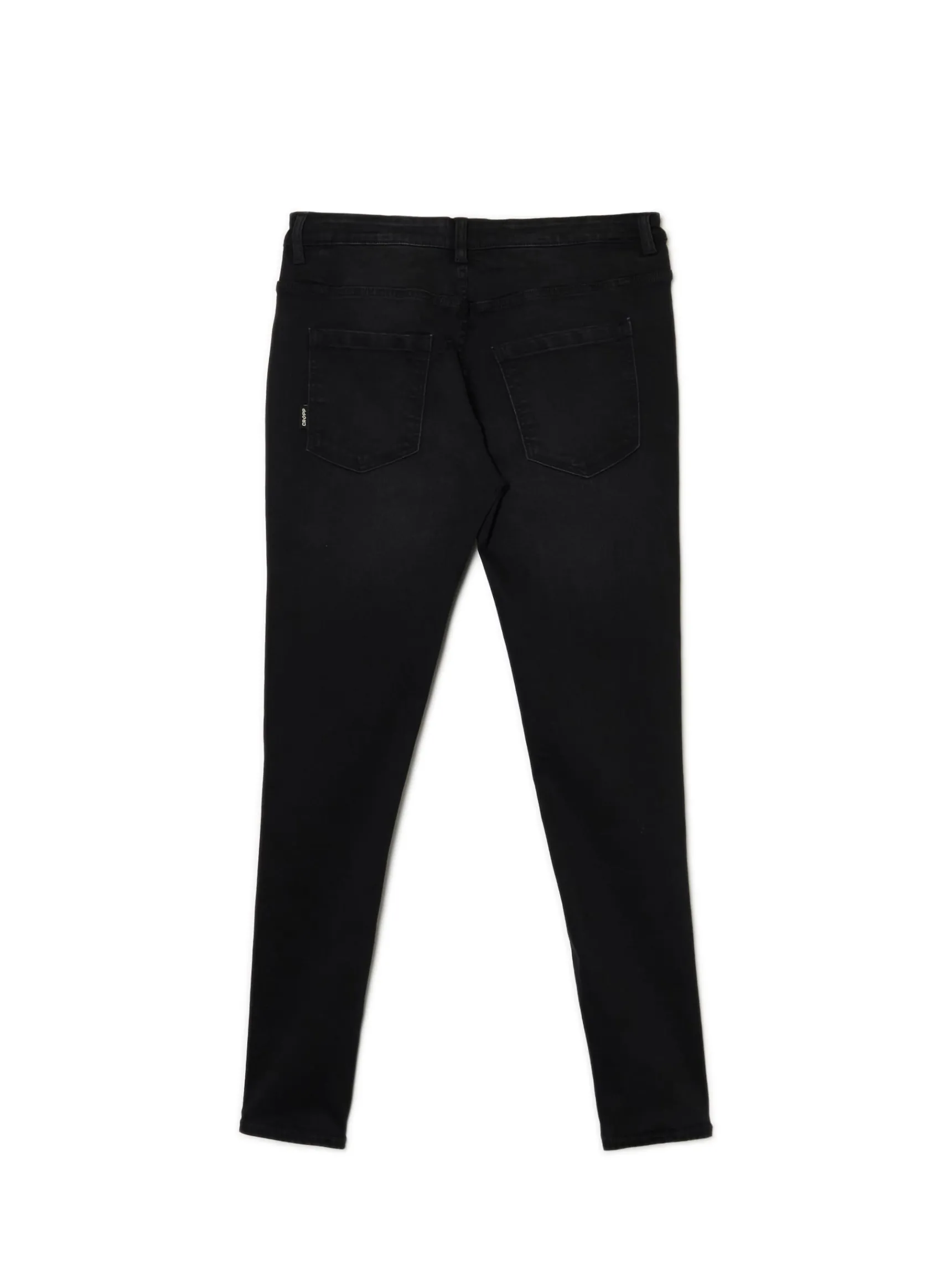 Fashion Cropp Czarne jeansy skinny czarny
