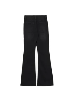 Sale Cropp Czarne jeansy skinny flare czarny