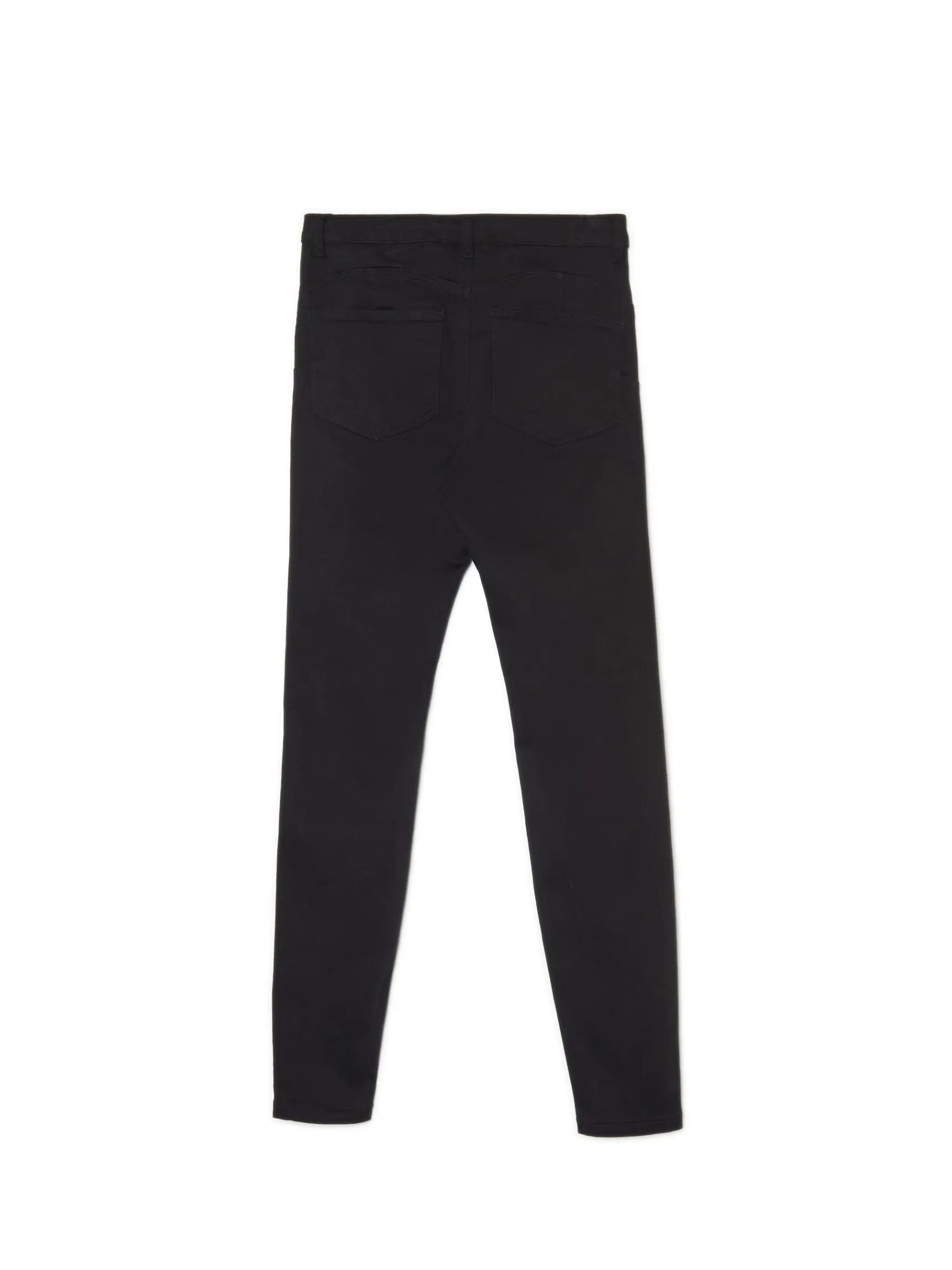 New Cropp Czarne jeansy skinny push up czarny