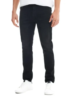 Online Cropp Czarne jeansy slim czarny
