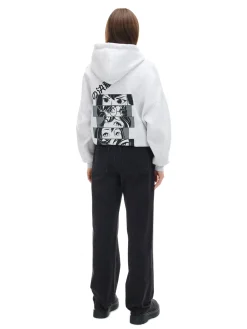 Fashion Cropp Czarne jeansy straight z efektem sprania czarny