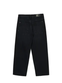 Clearance Cropp Czarne jeansy super baggy czarny