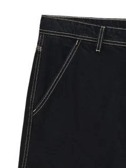 Sale Cropp Czarne jeansy super baggy czarny