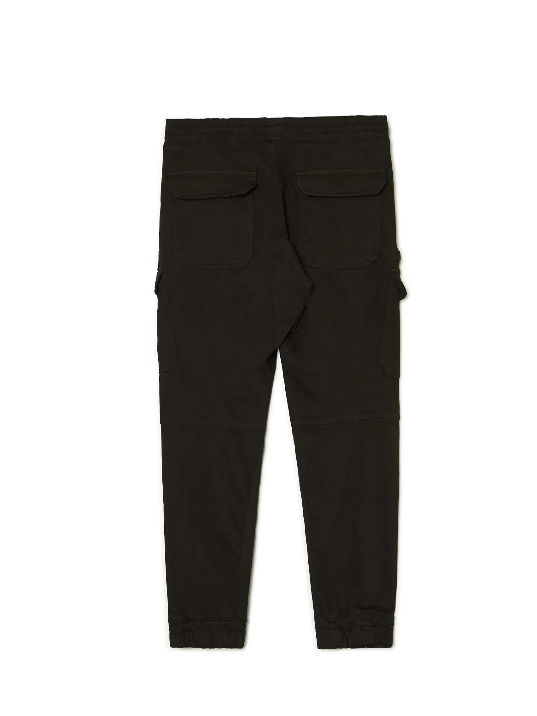 Best Cropp Czarne joggery cargo czarny