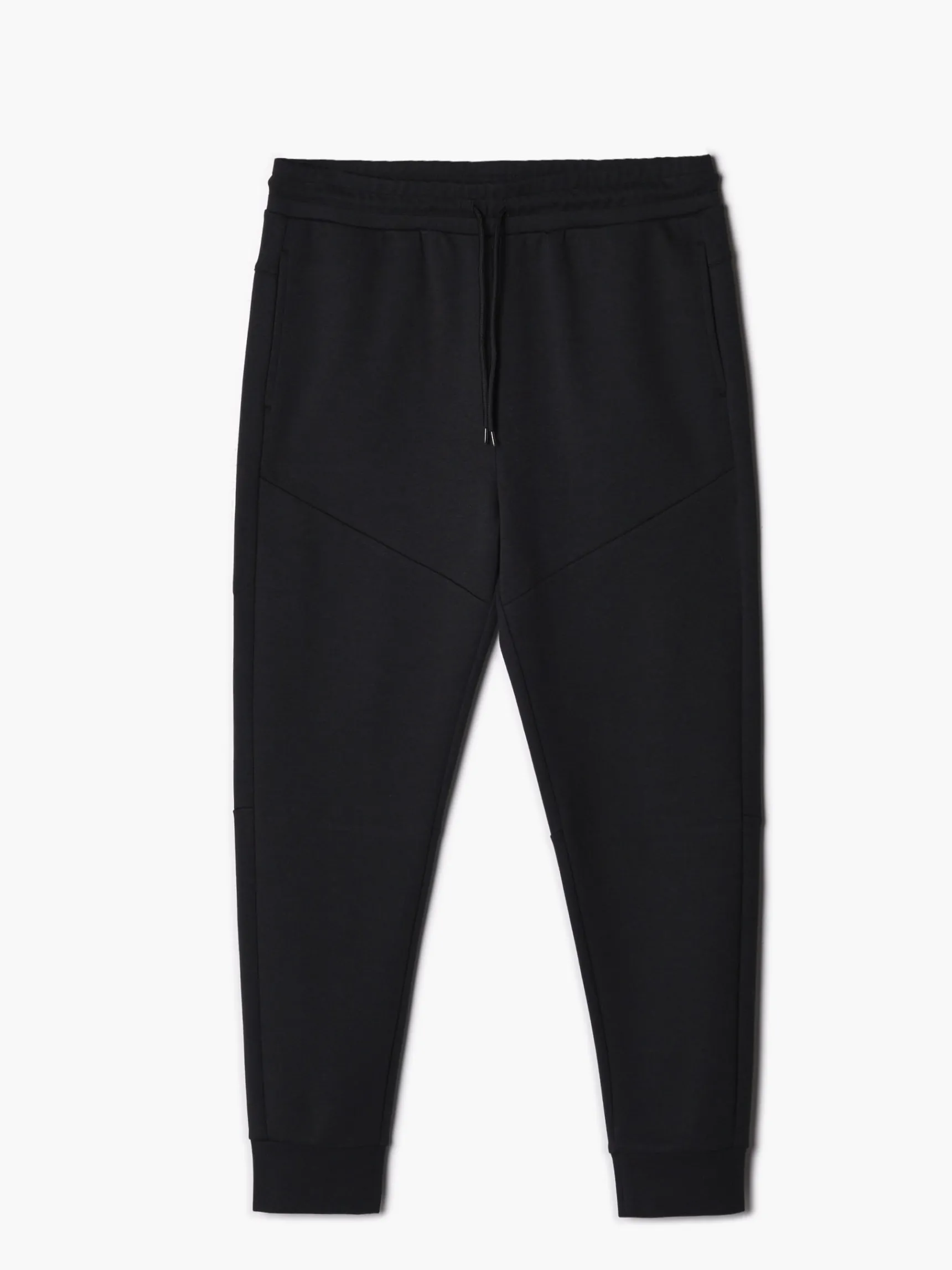 Hot Cropp Czarne joggery slim czarny