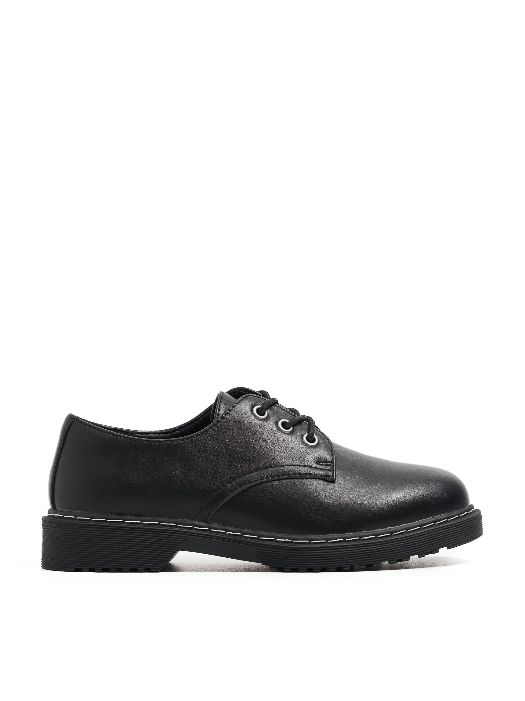 Hot Cropp Czarne klasyczne loafersy czarny