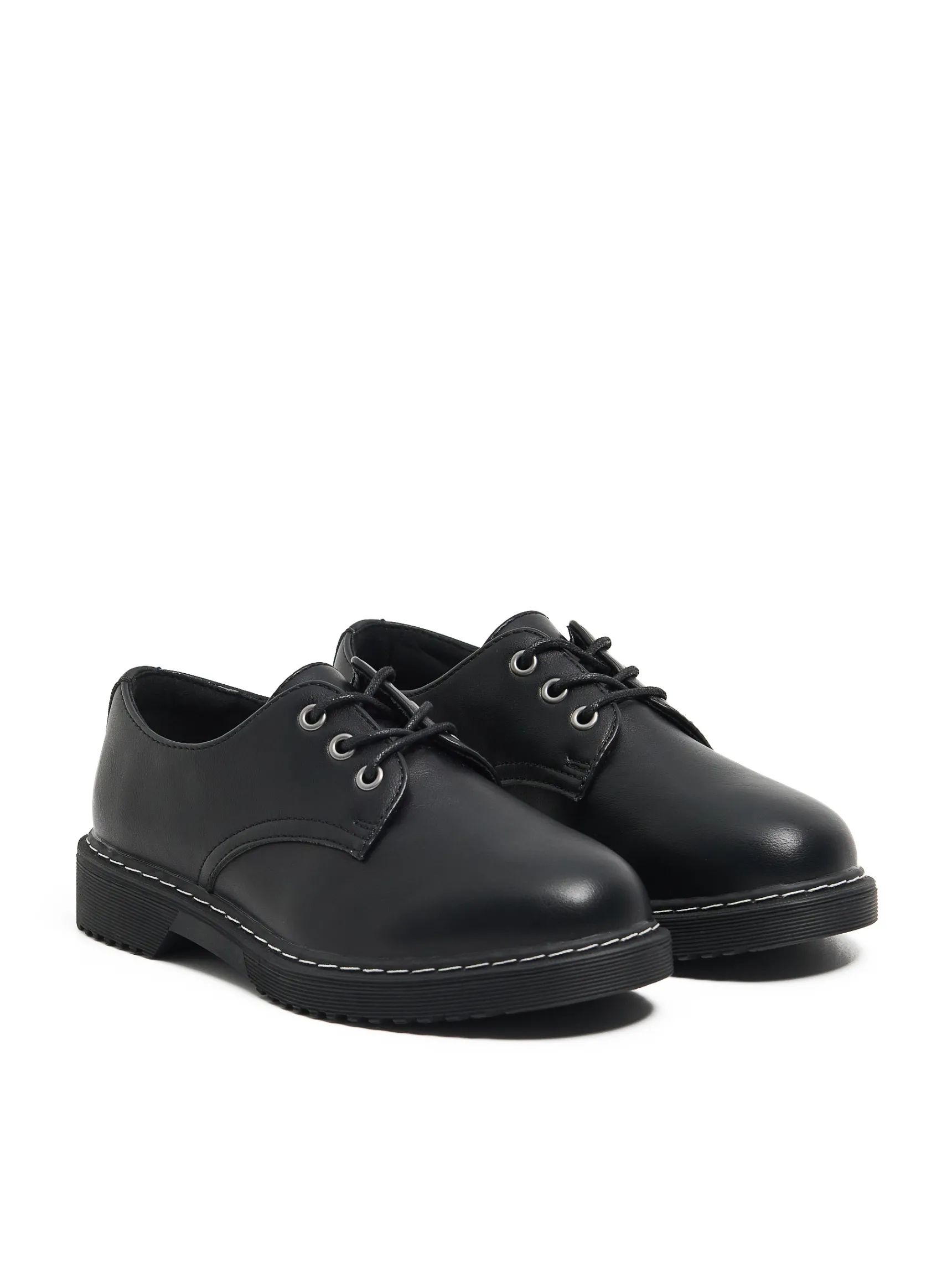 Hot Cropp Czarne klasyczne loafersy czarny