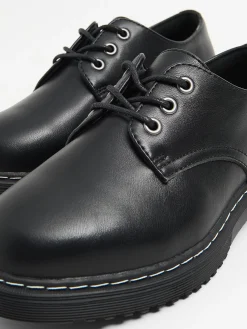 Hot Cropp Czarne klasyczne loafersy czarny