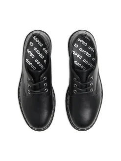 Hot Cropp Czarne klasyczne loafersy czarny