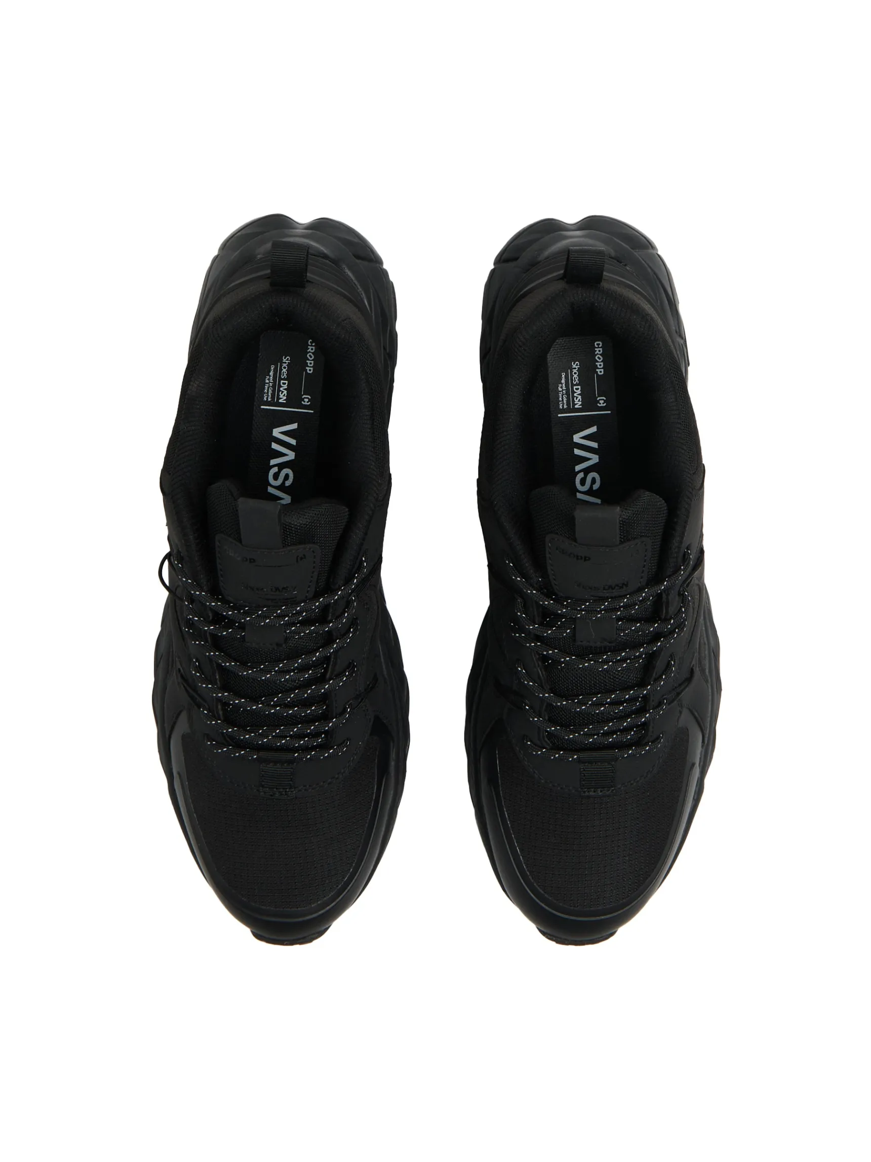 Sale Cropp Czarne sneakersy chunky czarny