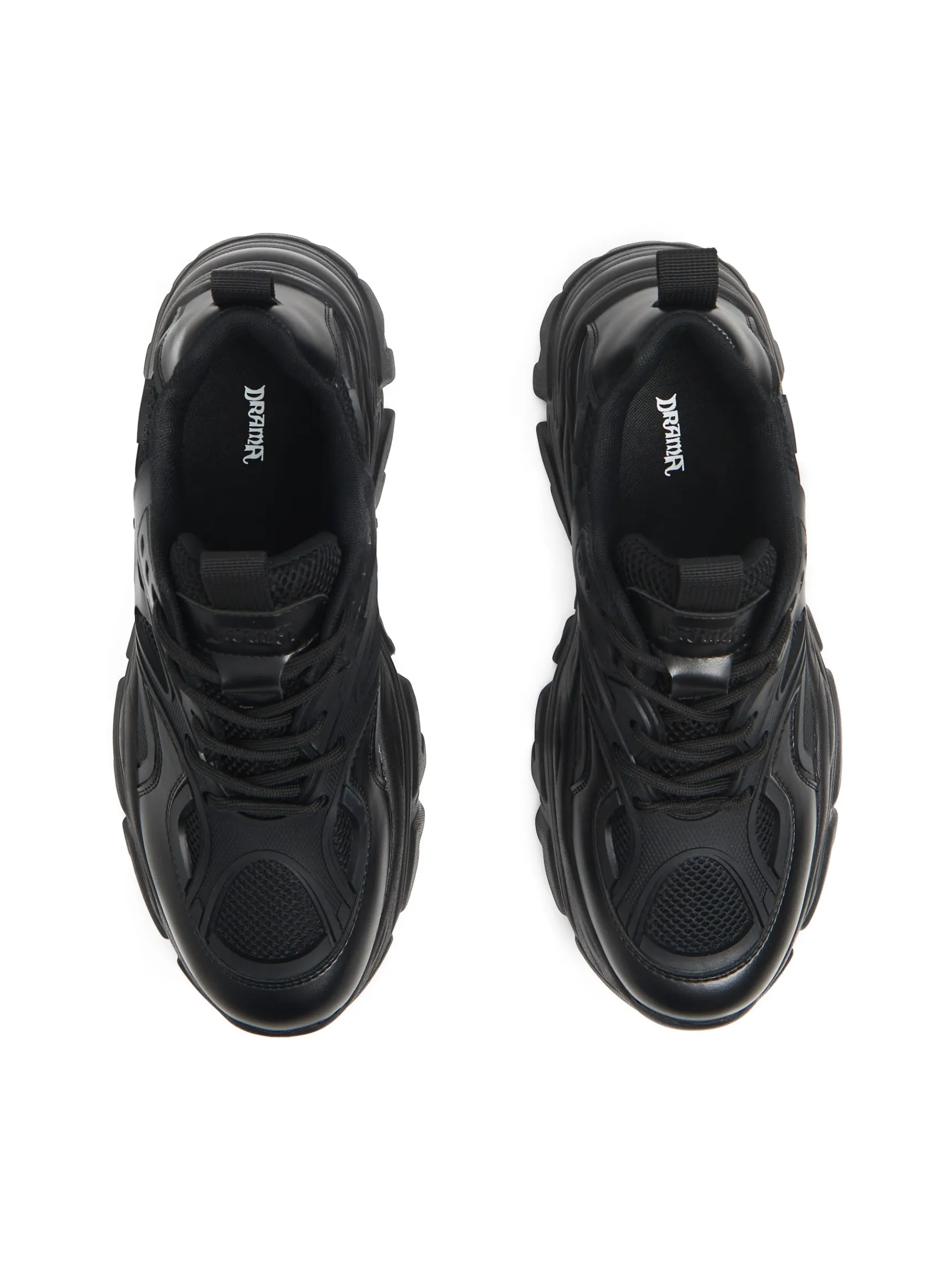 Clearance Cropp Czarne sneakersy chunky czarny