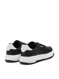 Sale Cropp Czarne sneakersy z białymi elementami czarny