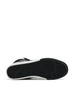 Hot Cropp Czarne sneakersy z komiksowym nadrukiem czarny