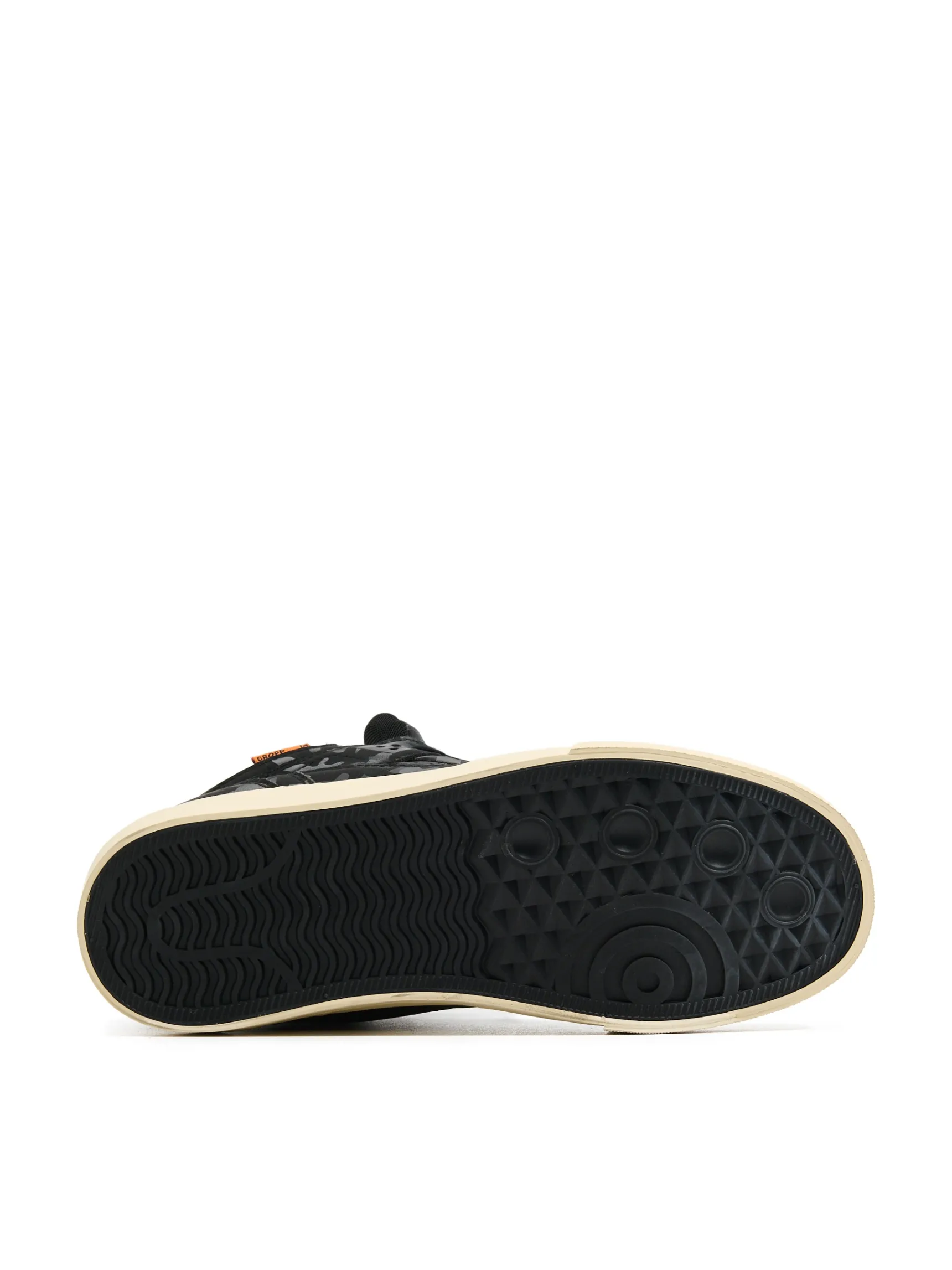 Sale Cropp Czarne sneakersy z wysoką cholewką czarny