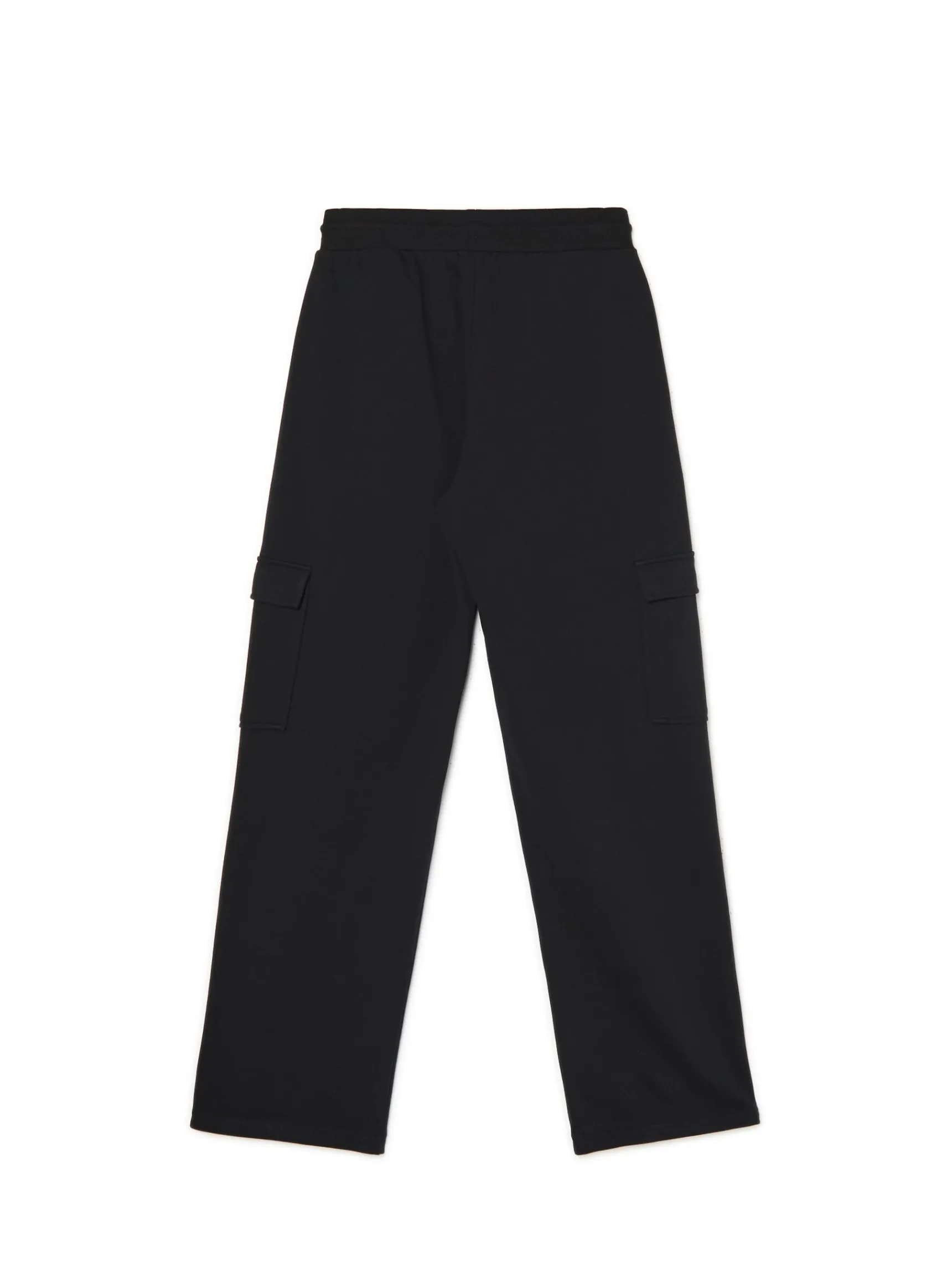 Sale Cropp Czarne spodnie dresowe czarny