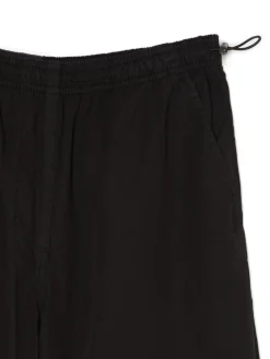 Online Cropp Czarne spodnie parachute czarny