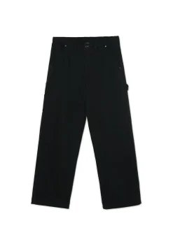 Discount Cropp Czarne spodnie wide leg czarny