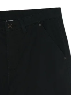 Discount Cropp Czarne spodnie wide leg czarny