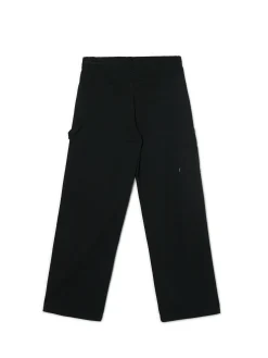 Discount Cropp Czarne spodnie wide leg czarny