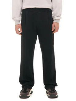 Fashion Cropp Czarne spodnie z dżerseju czarny