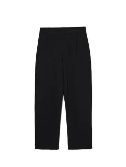 Fashion Cropp Czarne spodnie z dżerseju czarny