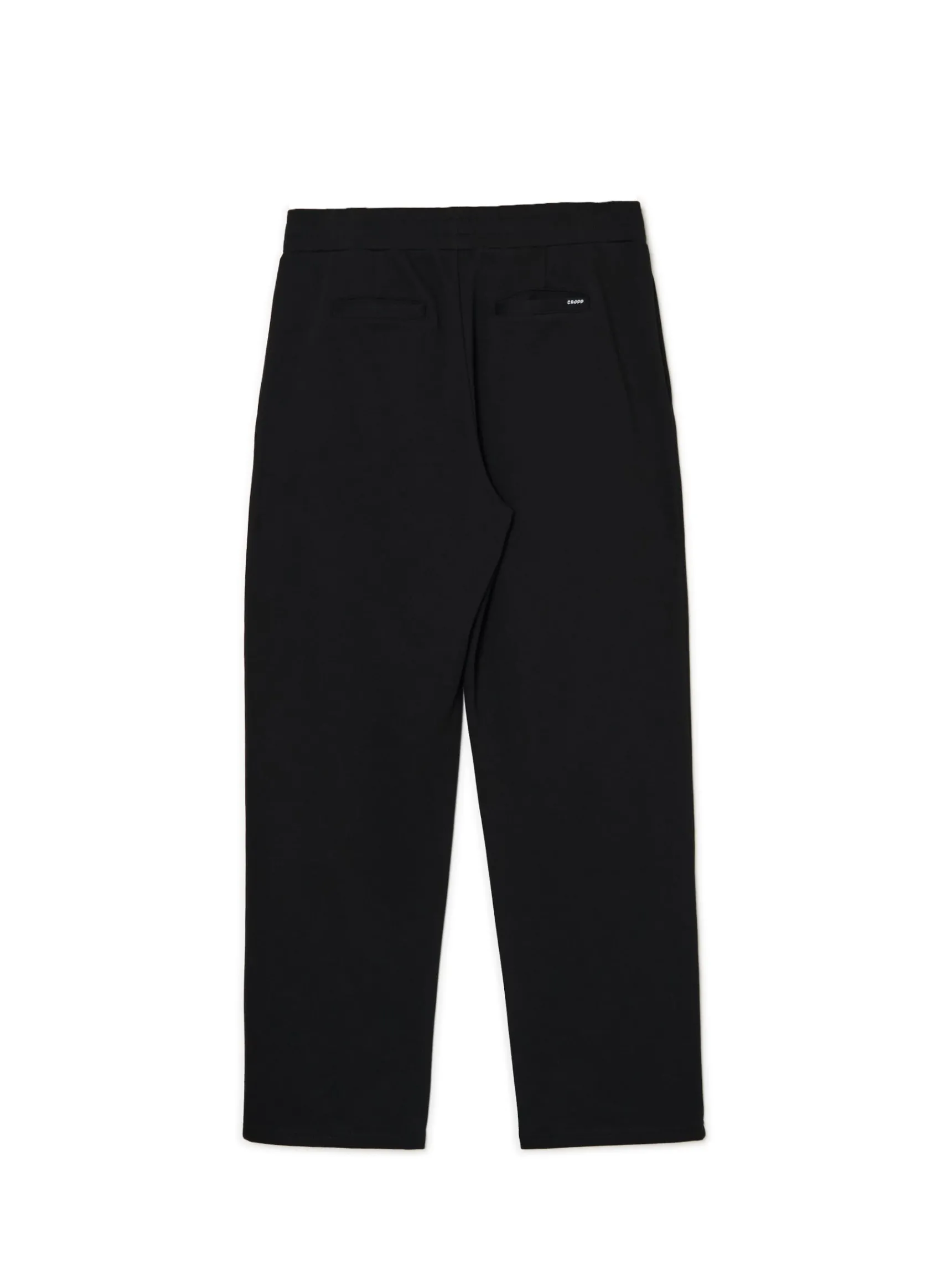 Fashion Cropp Czarne spodnie z dżerseju czarny