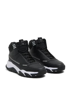 Fashion Cropp Czarne wysokie sneakersy na zimę czarny