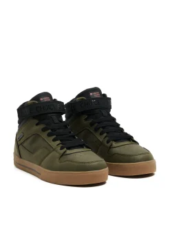 Online Cropp Czarno-zielone sneakersy zielony