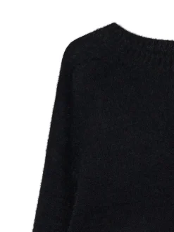 Discount Cropp gładki sweter czarny