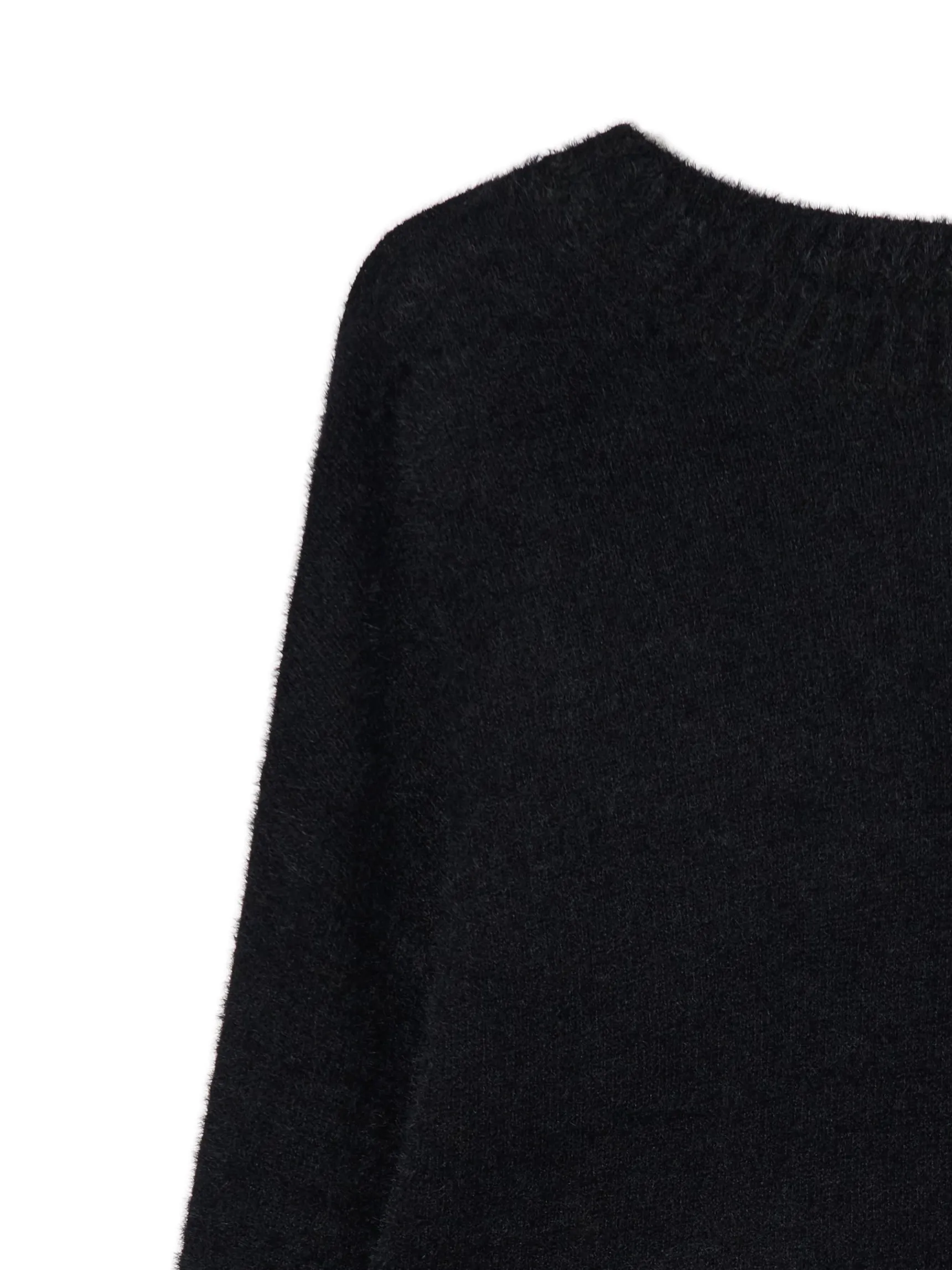Discount Cropp gładki sweter czarny