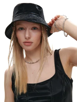 Discount Cropp kapelusz bucket hat czarny
