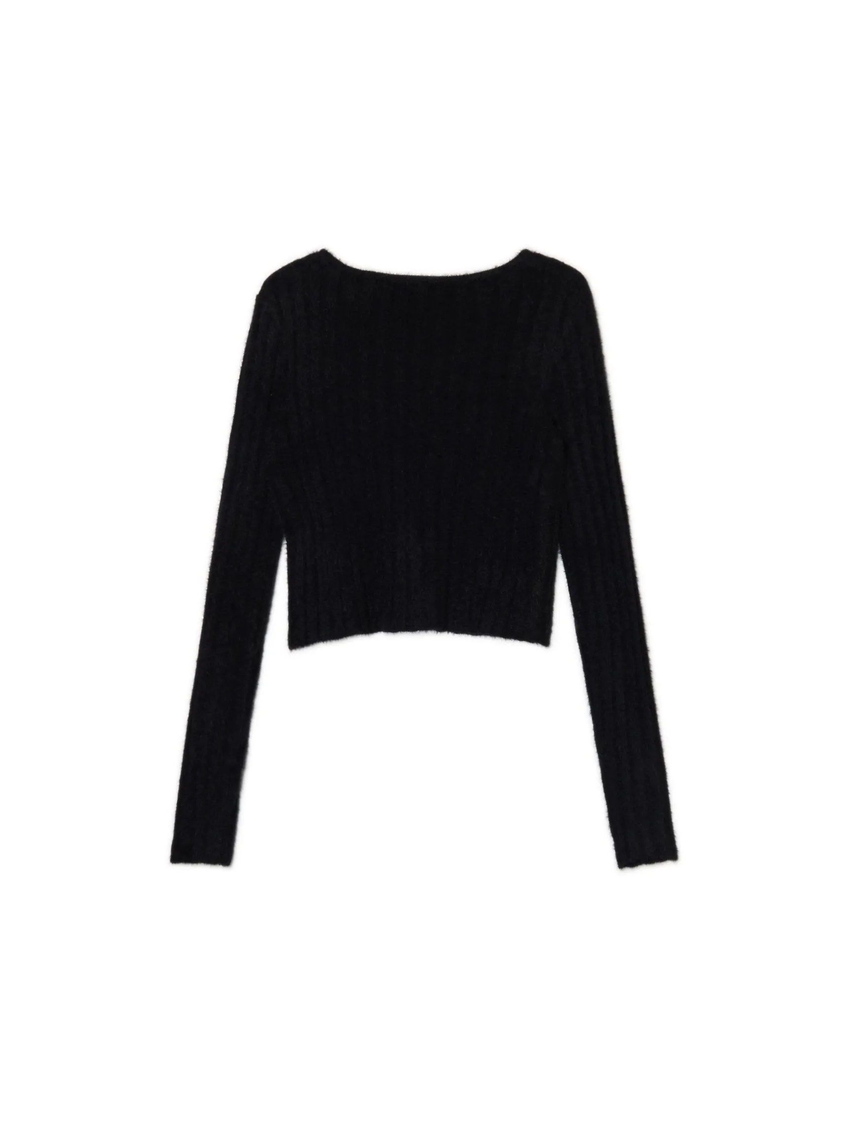 New Cropp kardigan czarny