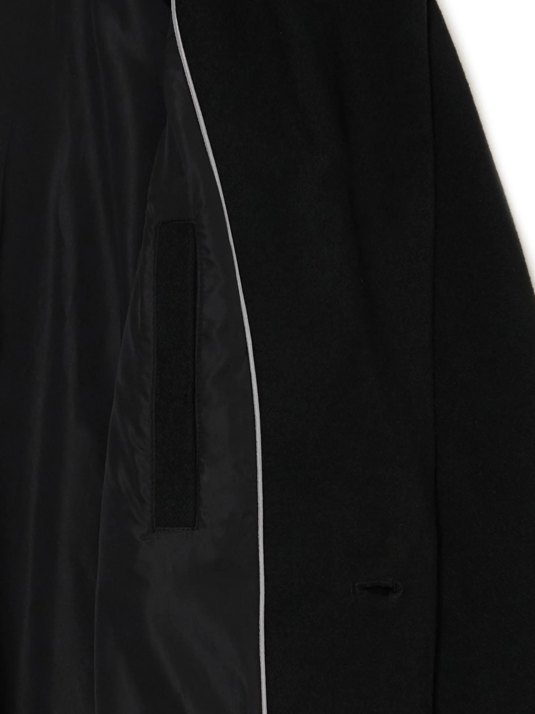 Fashion Cropp klasyczny płaszcz czarny