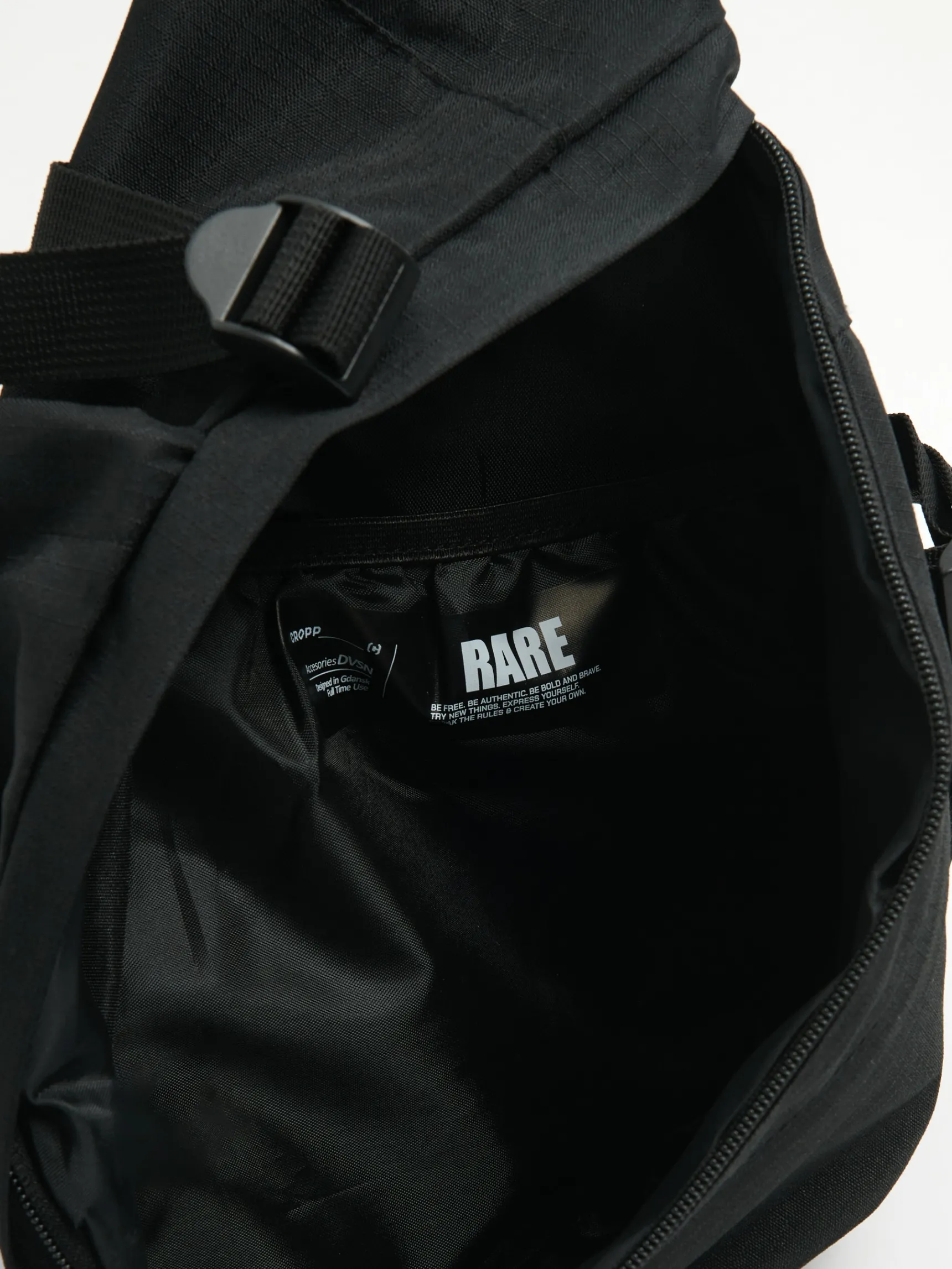 New Cropp plecak crossbody czarny