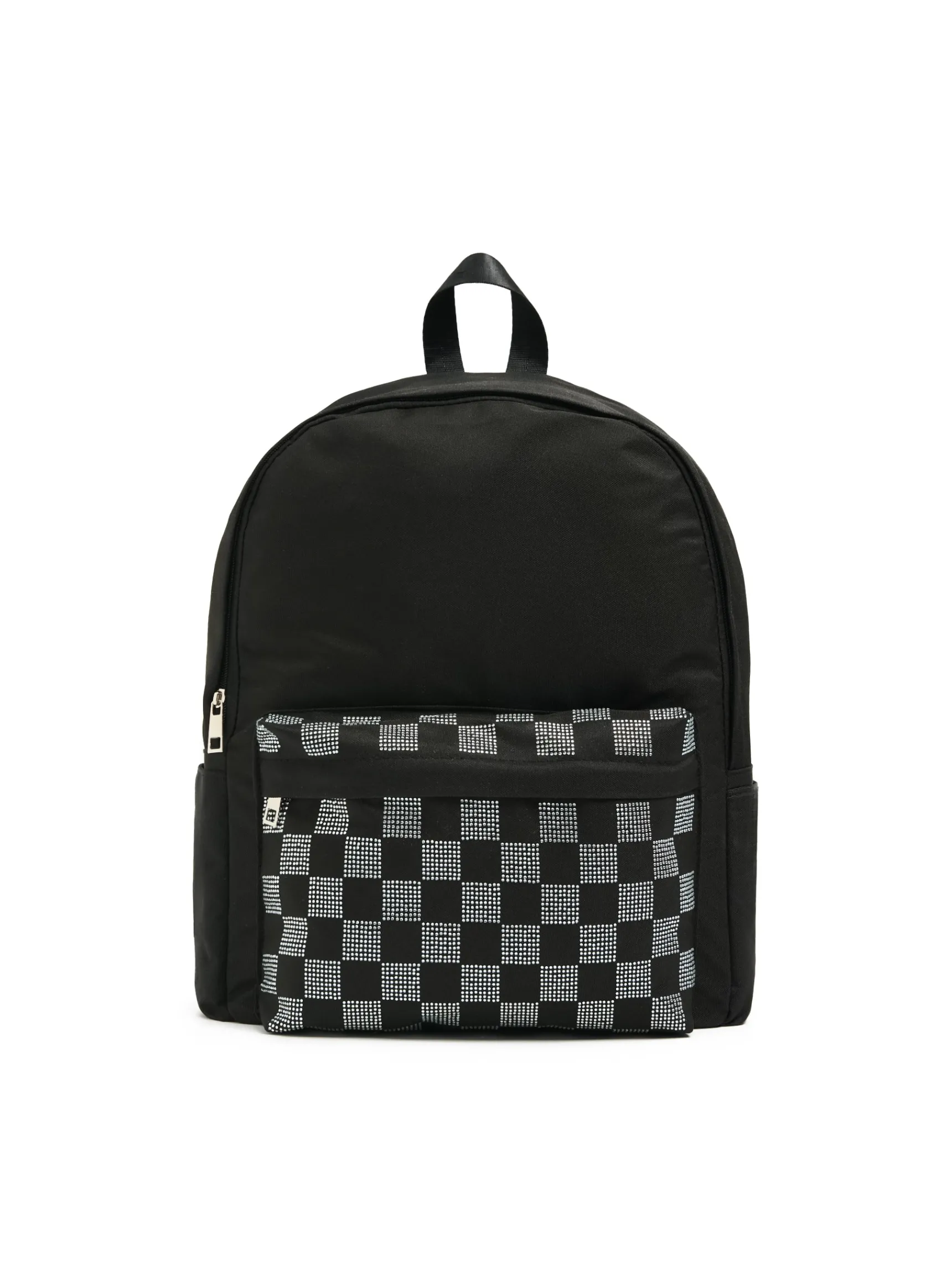 Discount Cropp plecak z nadrukiem czarny
