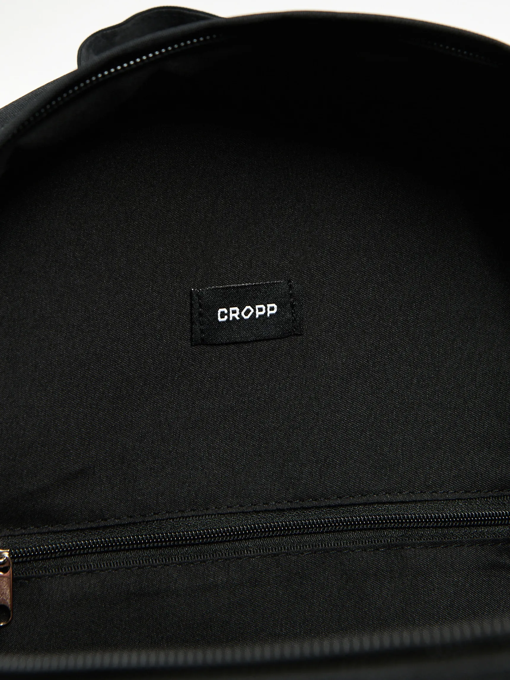 Clearance Cropp plecak z napisem czarny