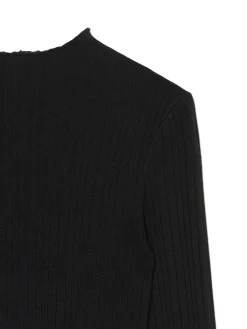 Hot Cropp sweter z półgolfem czarny