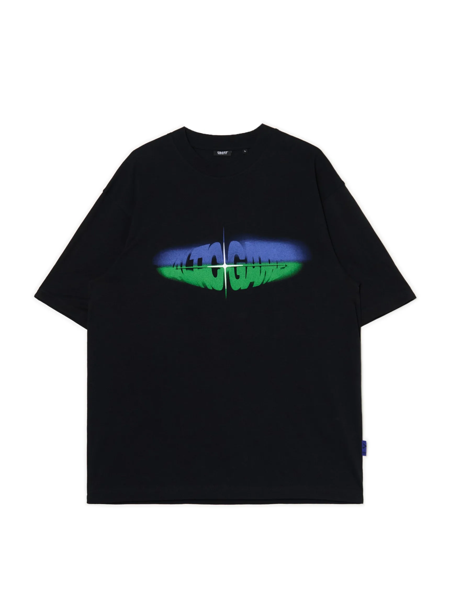 Hot Cropp T-shirt Baltic Games czarny