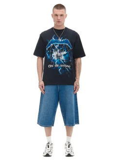 Sale Cropp T-shirt Metallica czarny