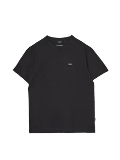 Discount Cropp t-shirt z aplikacją czarny