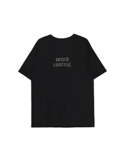 Clearance Cropp T-shirt z nadrukiem UNISEX czarny