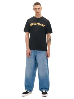 Sale Cropp T-shirt z nadrukiem Motörhead UNISEX czarny